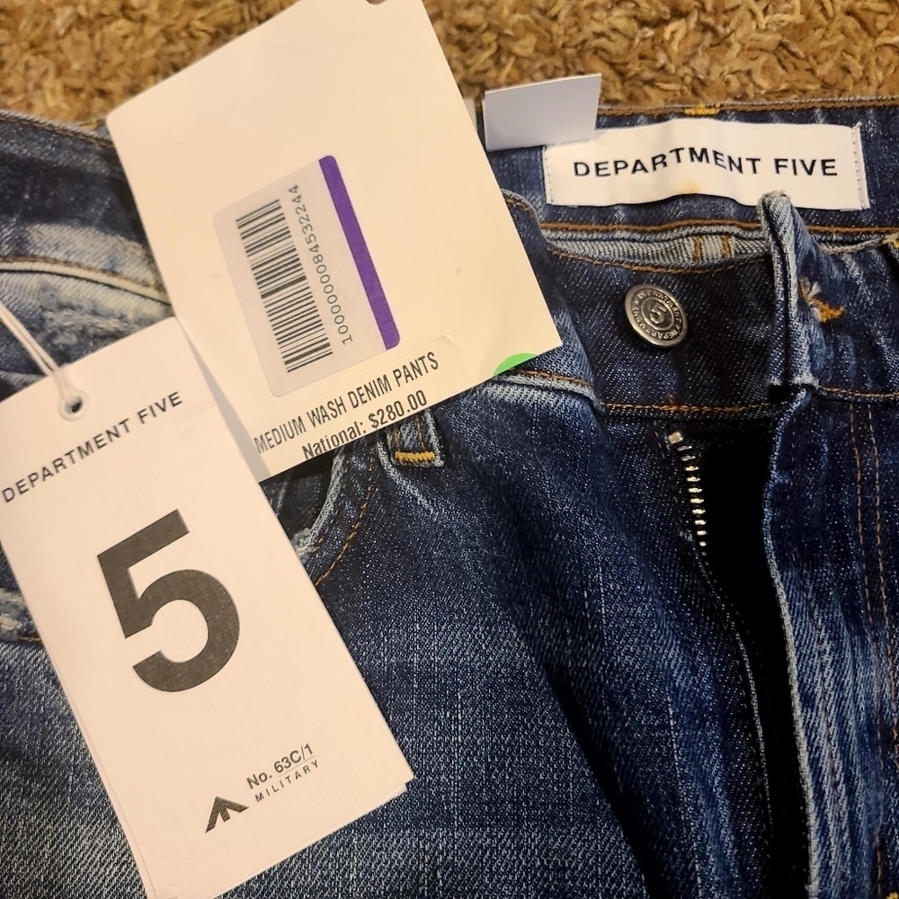 Department Five Womens Demin Jean NWT - Picture 3 of 4